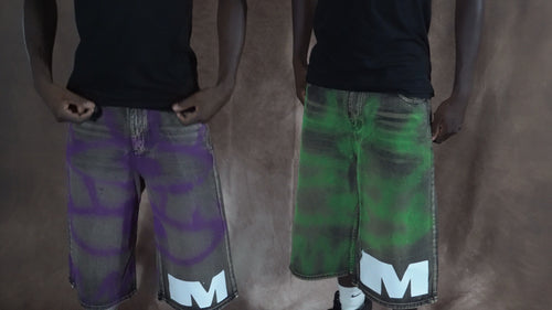 madness evil eye jorts.